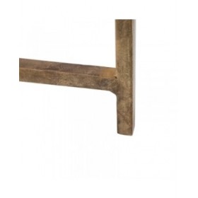 Tavolo aggiuntivo Dorato 51 x 51 x 56 cm
