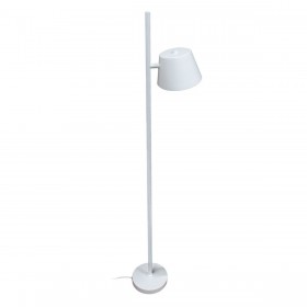 Lampada da Terra Metallo Bianco 35 x 35 x 150 cm