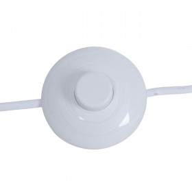 Lampada da Terra Metallo Bianco 35 x 35 x 150 cm