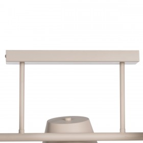 Lampadario 62,5 x 38 x 27,5 cm Metallo Crema Ø 10 cm
