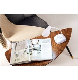 Tavolo aggiuntivo 45 x 35 x 63,5 cm Marrone Crema Marmo Ferro (2 Unità)