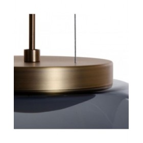 Lampadario Nero Dorato 20 W
