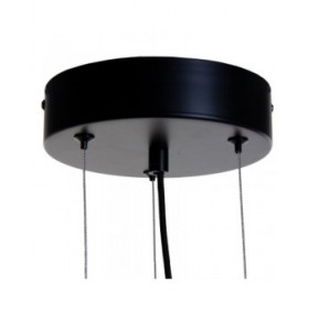 Lampadario Nero Dorato 20 W