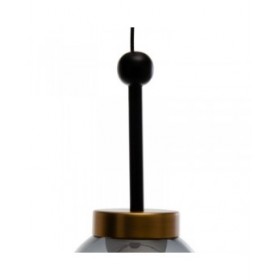 Lampadario Nero Dorato 5 W