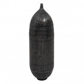 Vaso Nero Alluminio