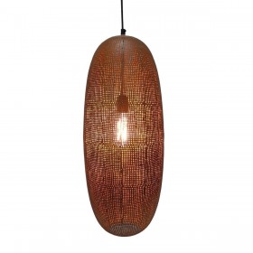 Lampadario Dorato Metallo 25 x 25 x 60 cm