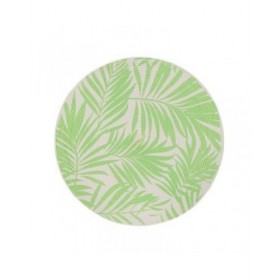 Tappeto Bianco Verde 90 x 90 x 0,5 cm