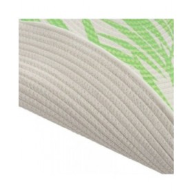 Tappeto Bianco Verde 90 x 90 x 0,5 cm