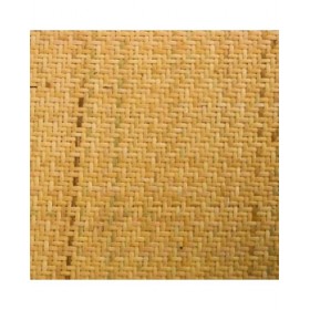 Sgabello Alexandra House Living Bianco Rattan 53 x 116 x 45 cm