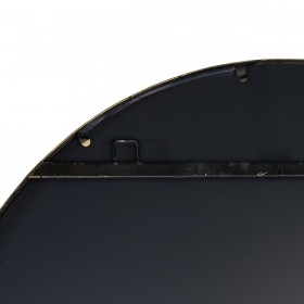 Specchio da parete Dorato Cristallo Ferro 76 x 3 x 76 cm