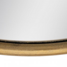 Specchio da parete Dorato Cristallo Ferro 91 x 3 x 91 cm