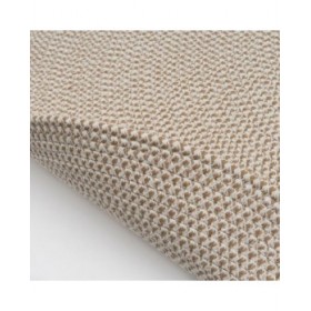 Tappeto Bianco Beige 90 x 90 x 0,2 cm