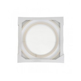 Specchio da parete Dorato 60 x 3,5 x 60 cm