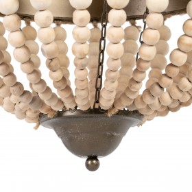 Lampadario Naturale 220-240 V 40 x 40 x 62 cm
