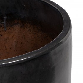 Vaso Grigio Ceramica 52 x 52 x 80 cm (2 Unità)