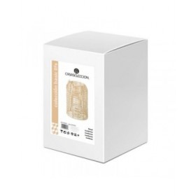 Lanterna Naturale Ferro Rattan 21 x 21 x 32 cm
