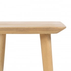 Set di 3 tavoli Naturale 110 x 50 x 45 cm