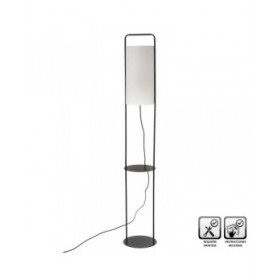 Lampada da tavolo Nero Metallo 60 W 220-240 V 22 x 22 x 150 cm