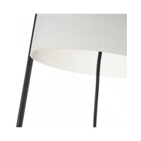 Lampada da tavolo Nero Metallo 60 W 220-240 V 22 x 22 x 150 cm