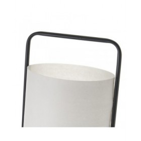 Lampada da tavolo Nero Metallo 60 W 220-240 V 22 x 22 x 150 cm