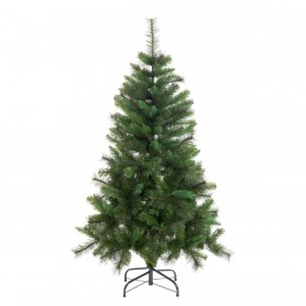 Albero di Natale Verde PVC Metallo Polietilene 180 cm