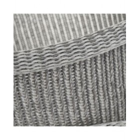 Cestino Multiuso Bianco Grigio Poliestere (3 Unità)