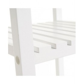 Scaffale da Bagno Bianco 31 x 31 x 102 cm