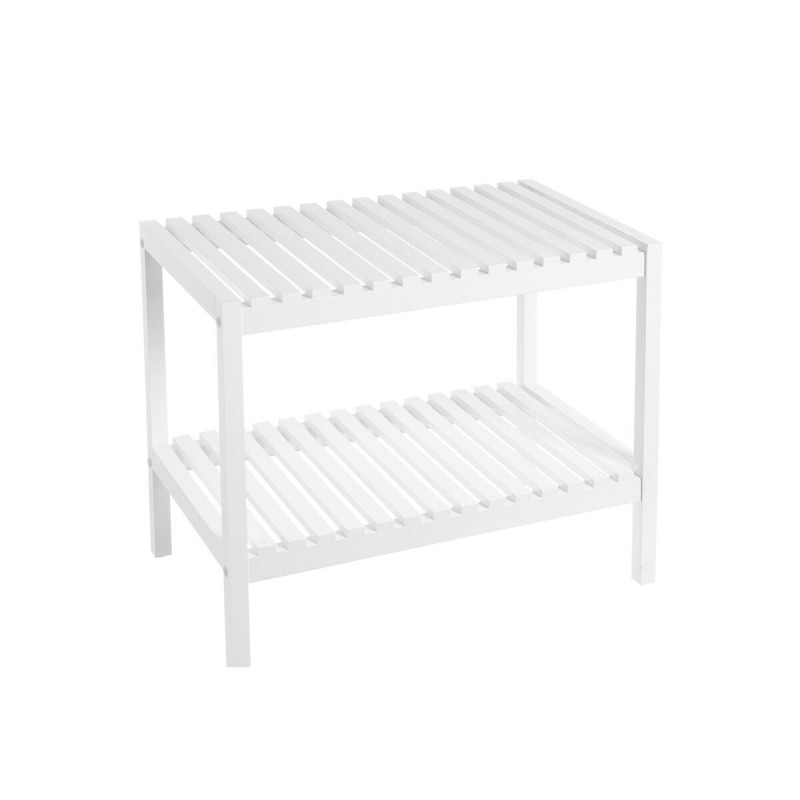 Scaffale da Bagno Bianco 64 x 37 x 53 cm