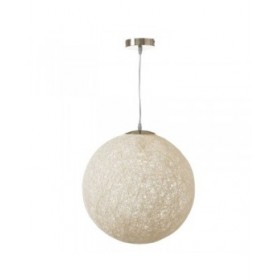 Lampadario Bianco Argentato 25 W