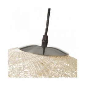 Lampadario Bianco Argentato 25 W