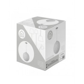 Lampadario Bianco Argentato 25 W