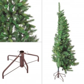 Albero di Natale Verde PVC Metallo Polietilene 180 cm