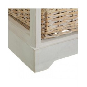 Cassettiera SWEET HEART Crema Naturale 26 x 32 x 81 cm