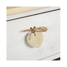 Cassettiera SWEET HEART Crema Naturale 40 x 29 x 90 cm