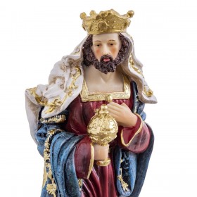 Decorazione Natalizia Multicolore Poliresina Natività/Presepe 31,5 cm (9 Pezzi)
