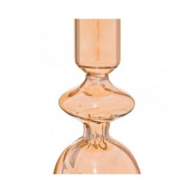 Candelabro Dorato Cristallo Natale 9 x 9 x 28 cm