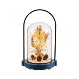 Decorazione Natalizia Naturale Fiori 14 x 12 x 23 cm