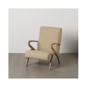 Poltrona Beige 57 x 55 x 85 cm