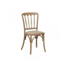 Sedia da Sala da Pranzo Beige Naturale Legno d'albero della gomma Cotone Poliestere 45 x 46 x 92 cm