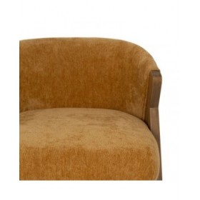 Sedia da Sala da Pranzo Poliestere Legno Foam 58 x 59,5 x 68,5 cm