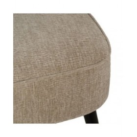 Poltrona Nero Dorato 58 x 70 x 74 cm