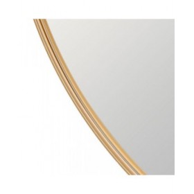 Specchio da parete Dorato 120 x 4,2 x 120 cm
