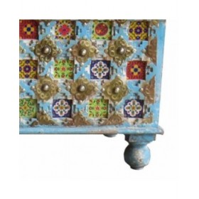 Baule Alexandra House Living Legno di mango 40 x 45 x 146 cm