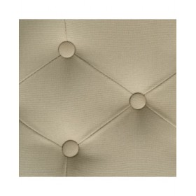 Panca Beige Legno d'albero della gomma 122 x 41 x 46 cm