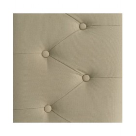 Panca Beige Legno d'albero della gomma 125 x 45 x 48 cm