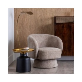 Tavolo aggiuntivo Nero Dorato 45 x 45 x 55 cm 50 x 50 x 47,5 cm