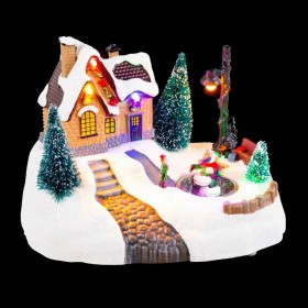 Decorazione Natalizia Multicolore Poliresina 20 x 14 x 15 cm