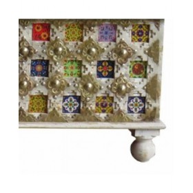 Baule Alexandra House Living Legno di mango 40 x 45 x 146 cm