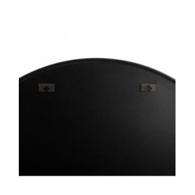 Specchio da parete Nero 60 x 4,2 x 60 cm