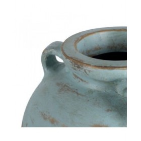 Vaso Turchese Terracotta 26 x 28 x 60 cm